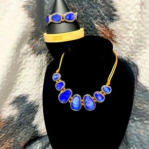 Gorgeous NWOT set from Dillards/blue stones and silver